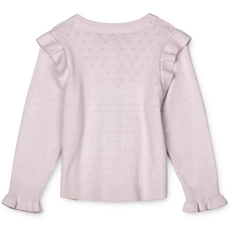 Fliink Lavender Fog Fame Knit Cardigan 2