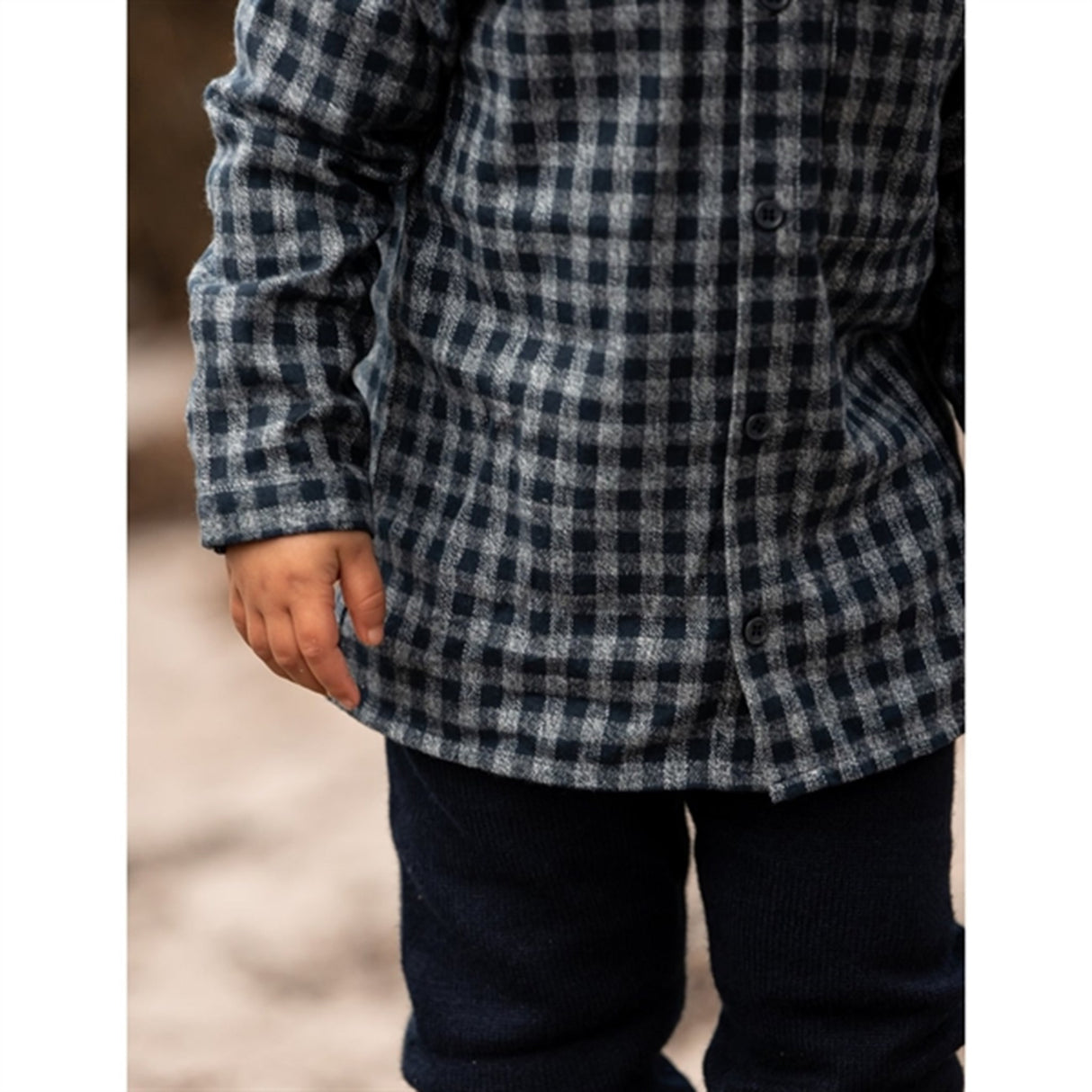 Fliink Navy Coda Check Shirt 2