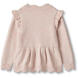 Fliink Peach Whip Alilly Peplum Pullover