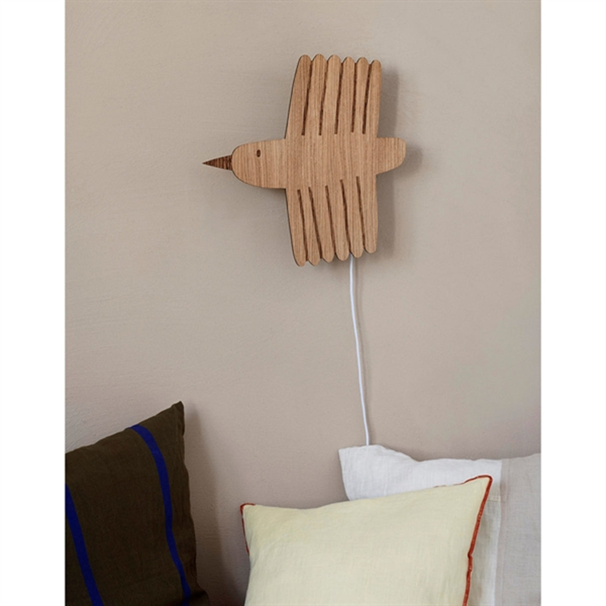 Ferm Living Lamp Bird Oiled Oak