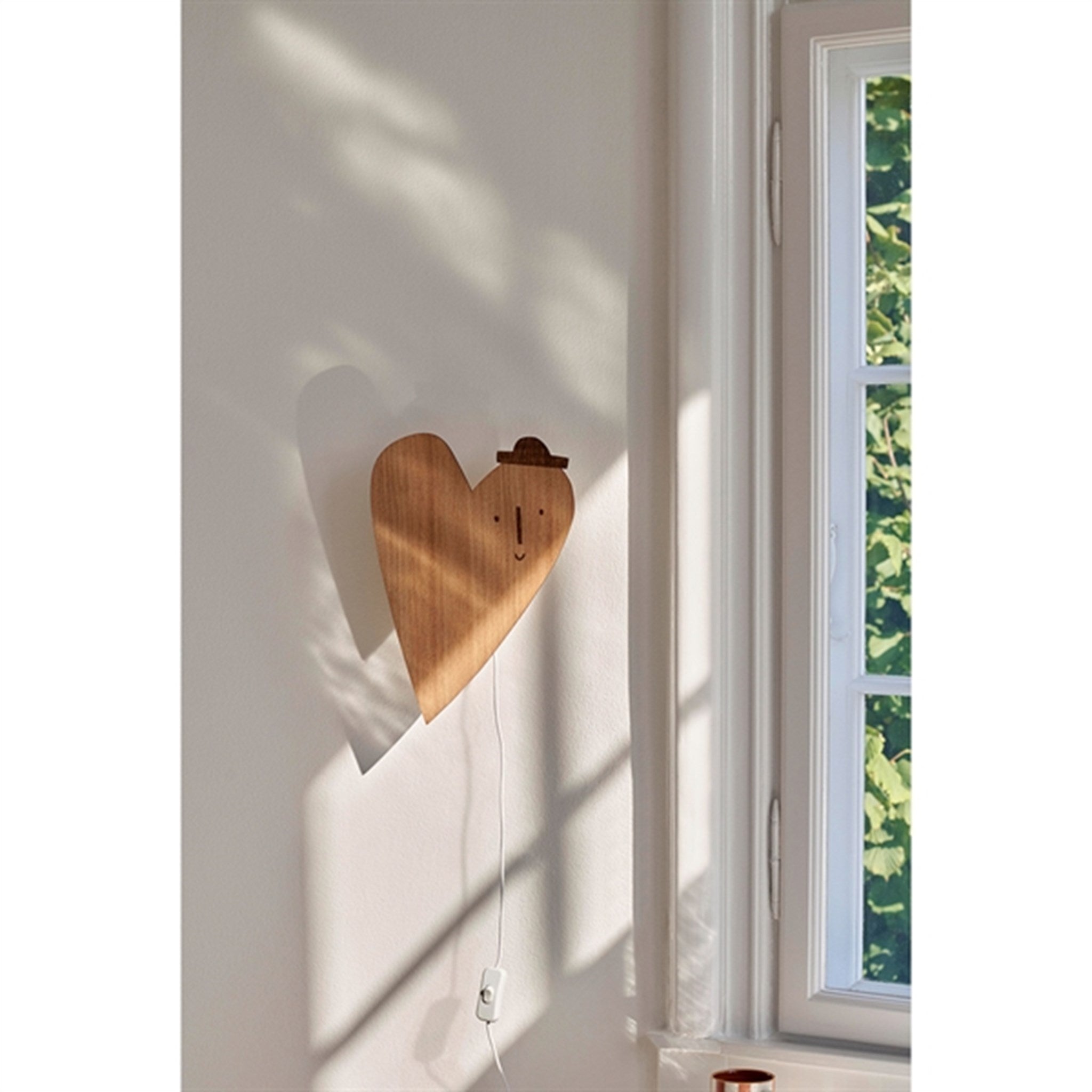Ferm Living Lamp Heart Oiled Oak 2