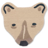 Ferm Living Polar Bear Head Tufted Rug