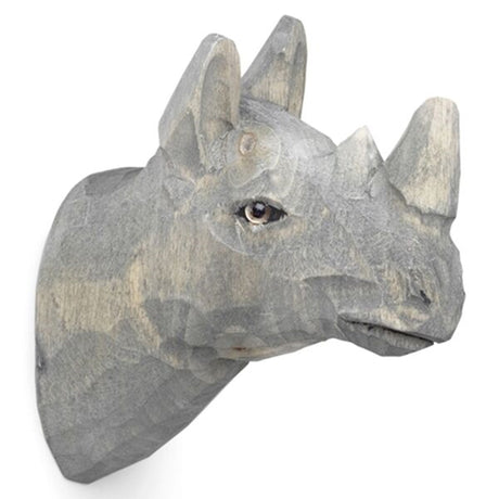 Ferm Living Hand Carved Hook Rhino