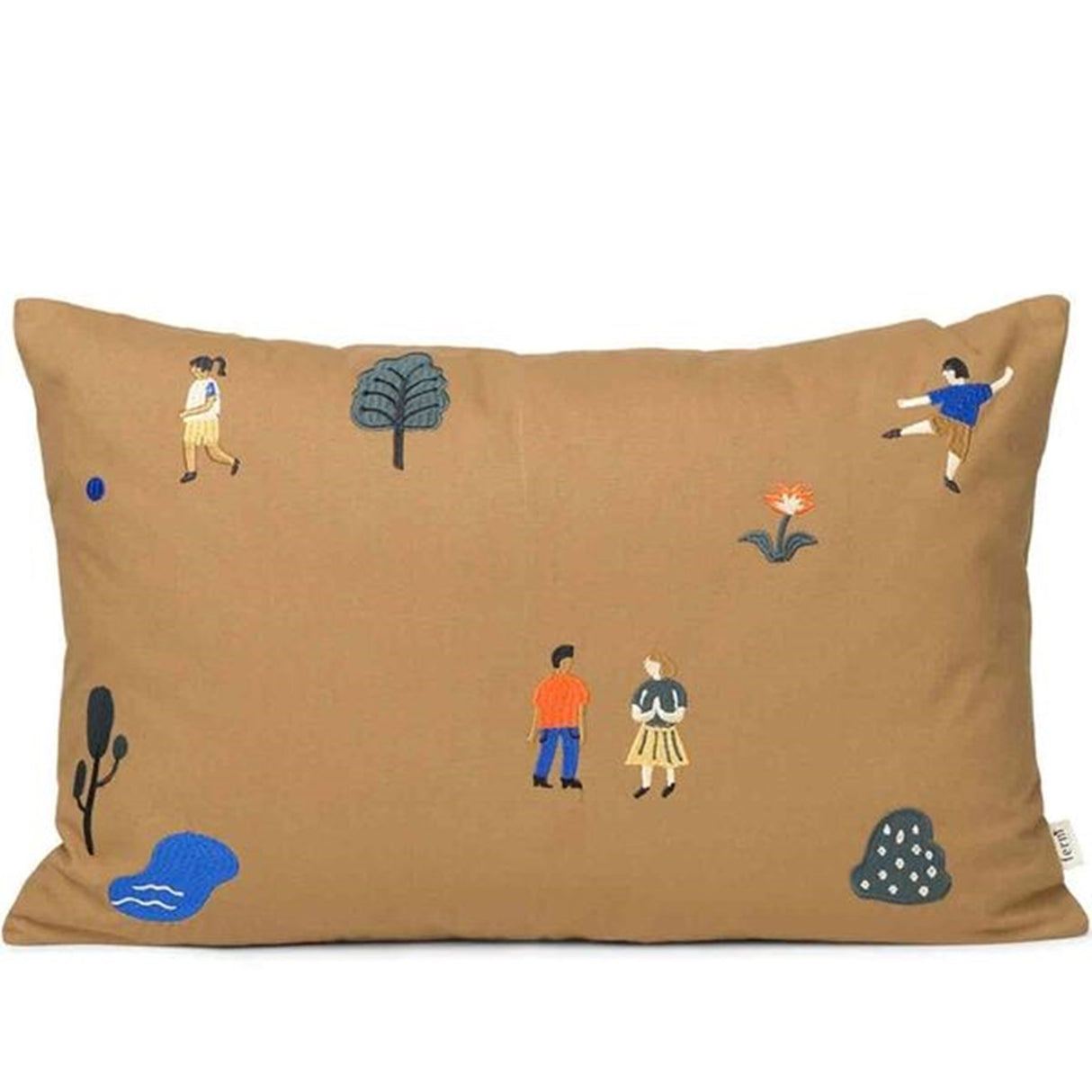 Ferm Living The Park Cushion with Pillow Sugar Kelp