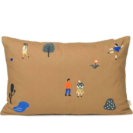 Ferm Living The Park Cushion with Pillow Sugar Kelp