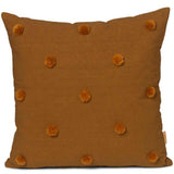 Ferm Living Dot Tufted Cushion Sugar Kelp Mustard