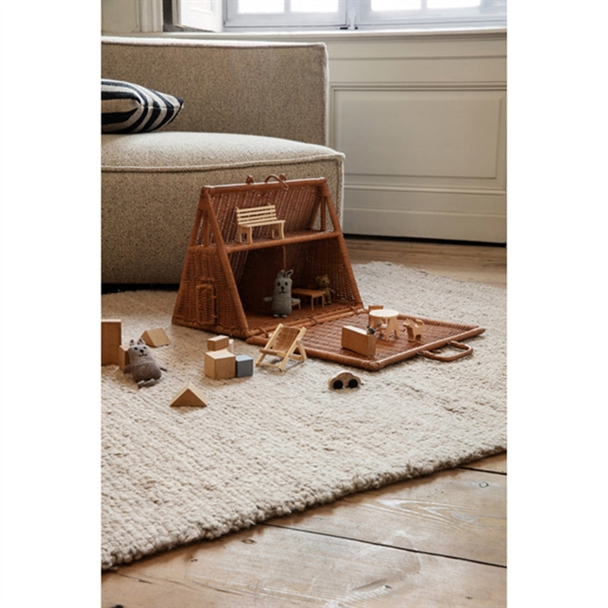 Ferm Living Braided Doll's House Natural