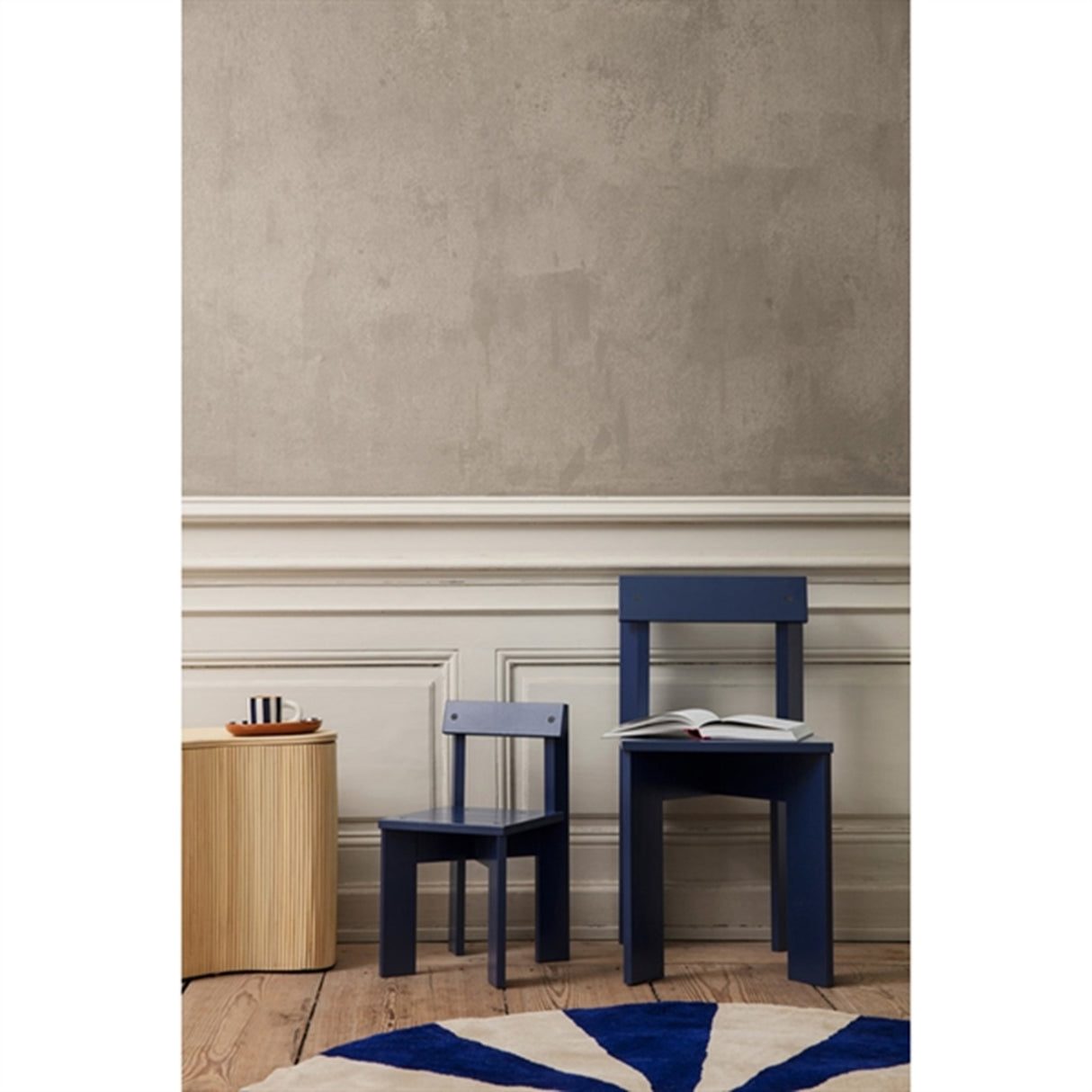 Ferm Living Ark Kids Chair Blue