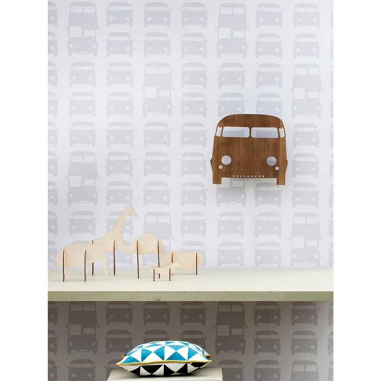 Ferm Living Car Lamp Smoked Oak