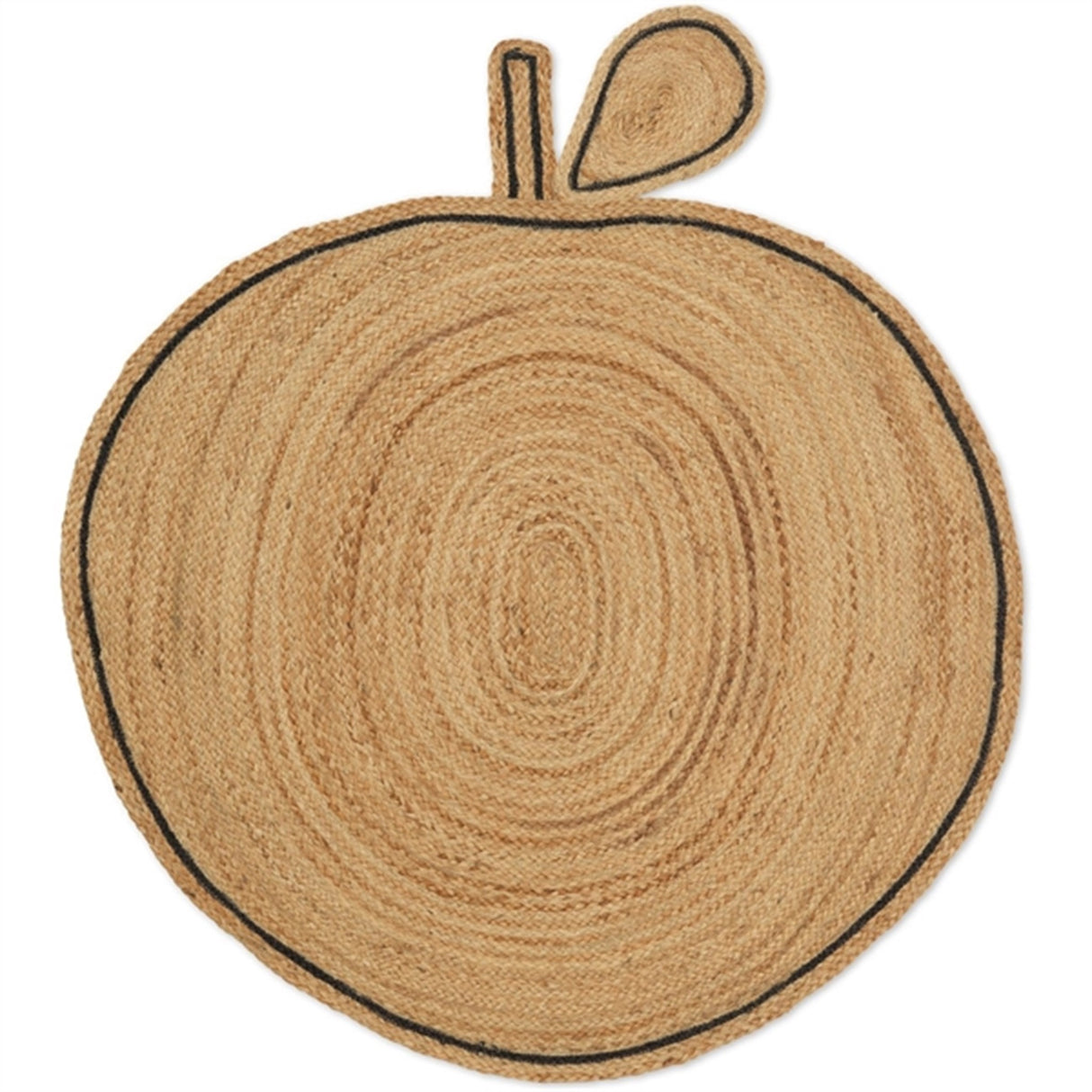 Ferm Living Apple Braided Jute Rug Natural