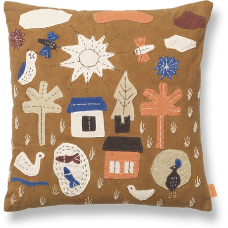 Ferm Living Village Cushion Sugar Kelp