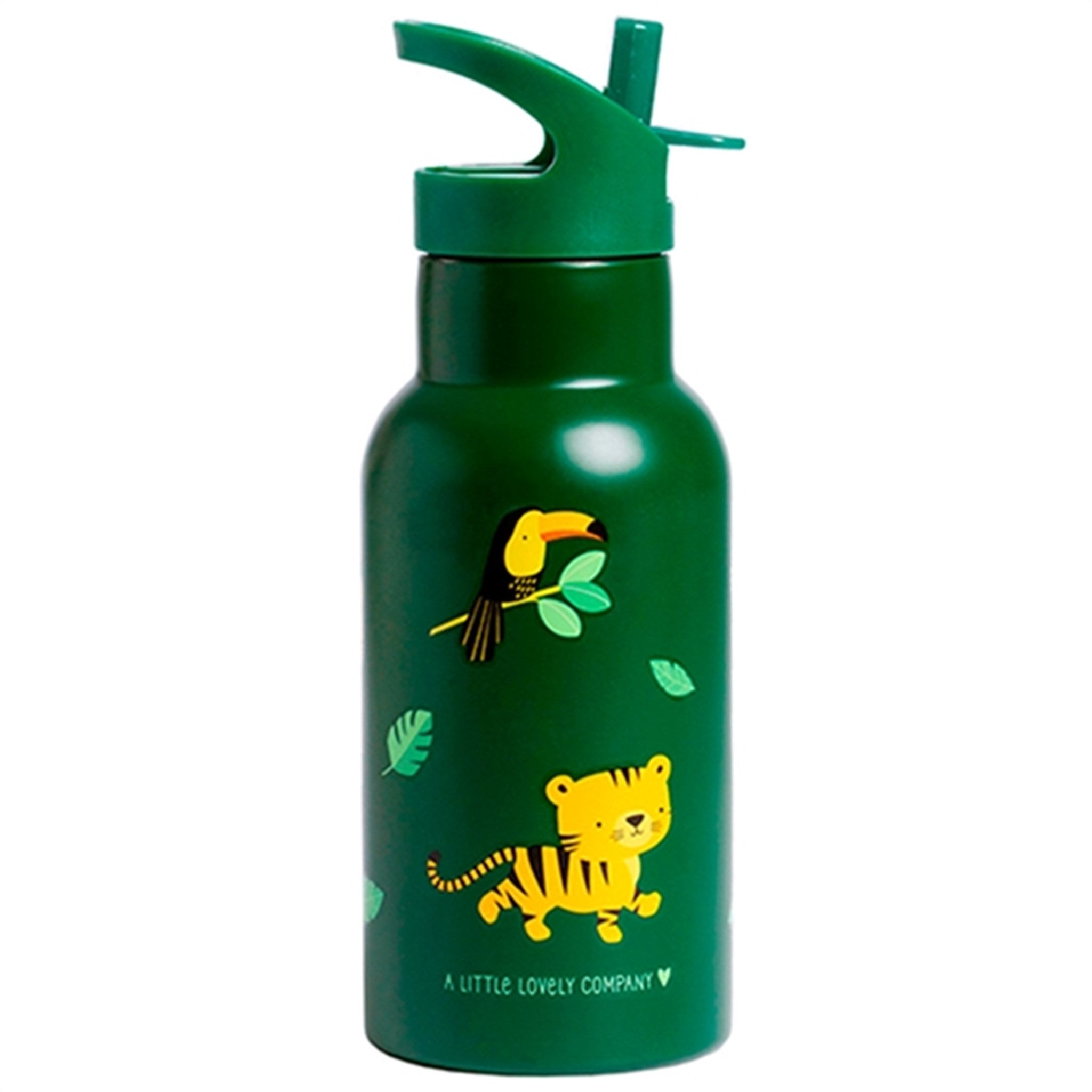 A Little Lovely Company Stainless Steel Drink Bottle Jungle Tiger