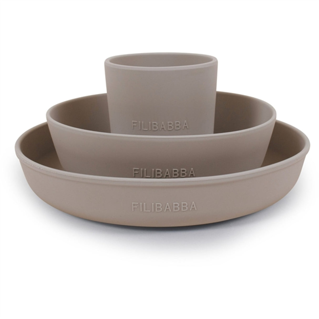 FILIBABBA Dinnerware Set Warm Grey