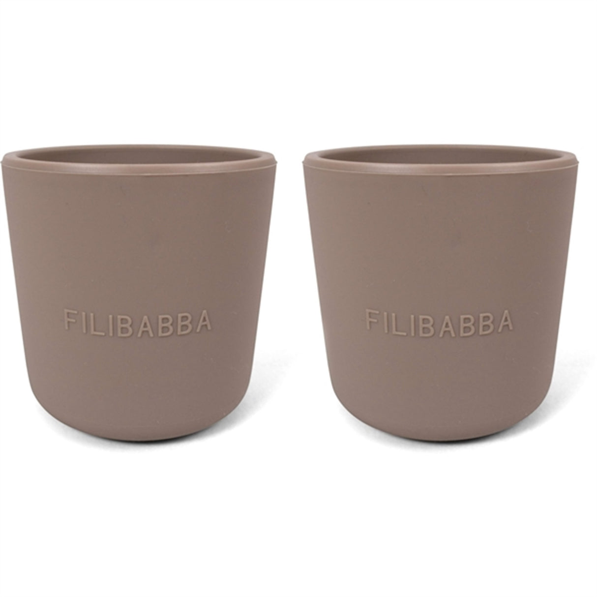 FILIBABBA Cup 2-pack Warm Grey