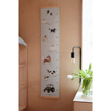 FILIBABBA Growth Chart Farm Animals 2