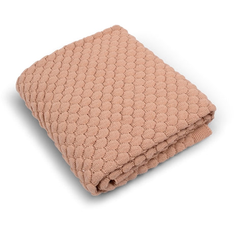 FILIBABBA Knit Baby Blanket Ivory Cream