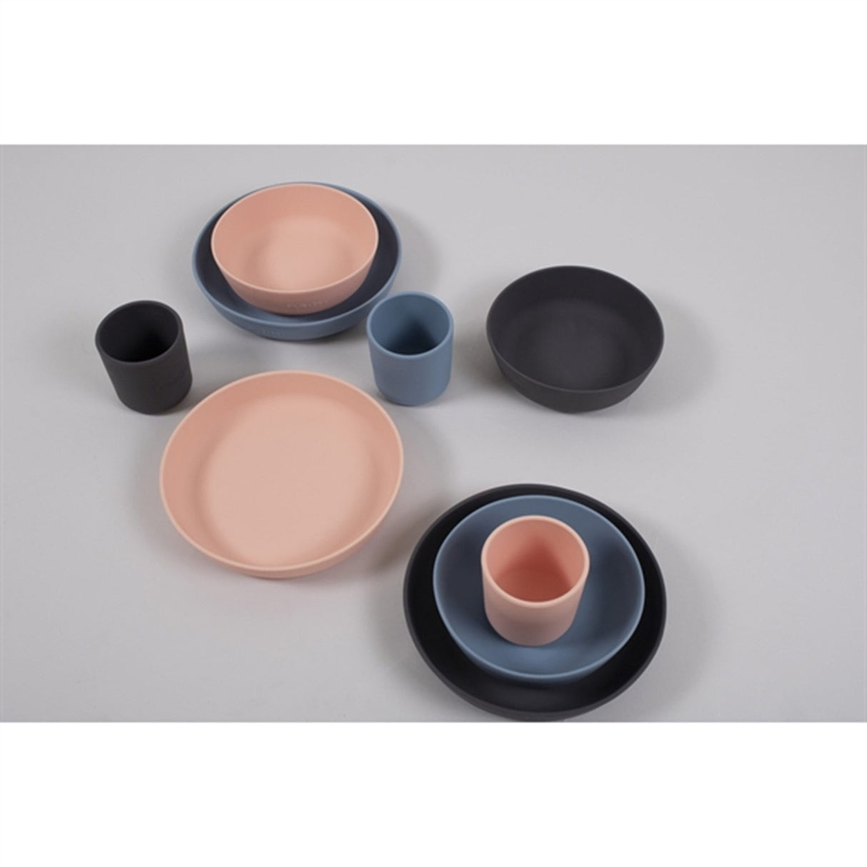 FILIBABBA Dinnerware Set Stone Grey 8