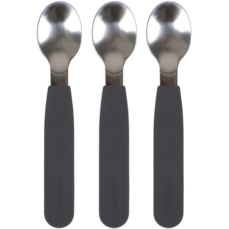 FILIBABBA Spoons 3-pack Stone Grey