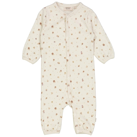 Wheat Chalk Flowers Felizia Jumpsuit