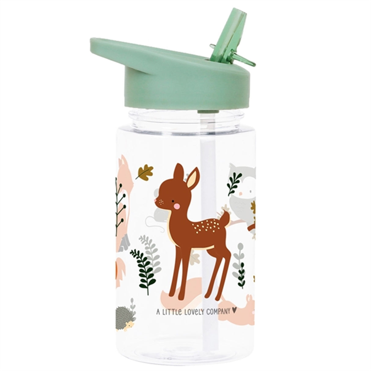 A Little Lovely Company Drink Bottle Forest Friends