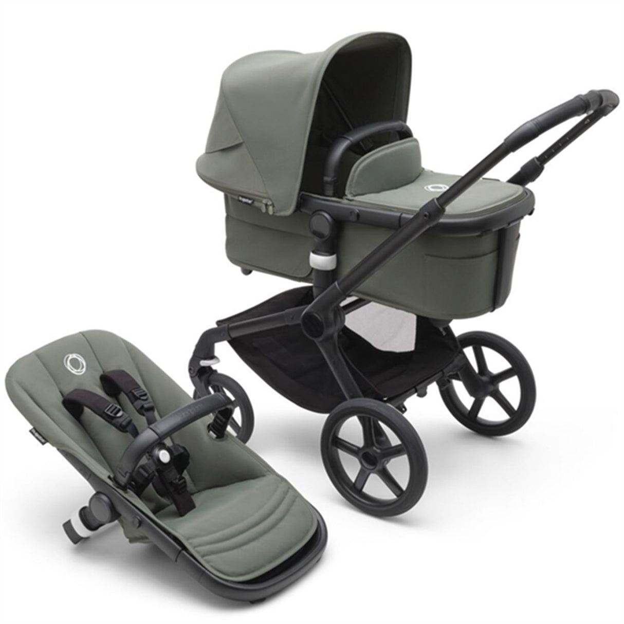 Bugaboo Fox 5 Black/Forest Green