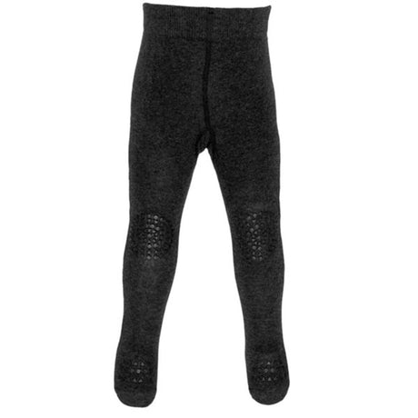 GObabyGO Crawling Tights Dark Grey