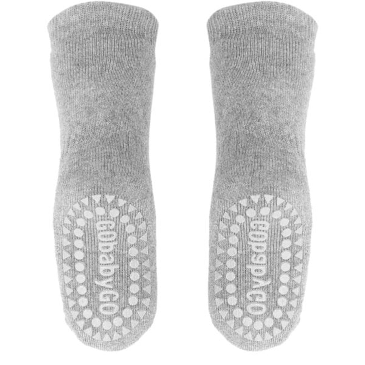 GObabyGO Non-slip Socks (grey melange)