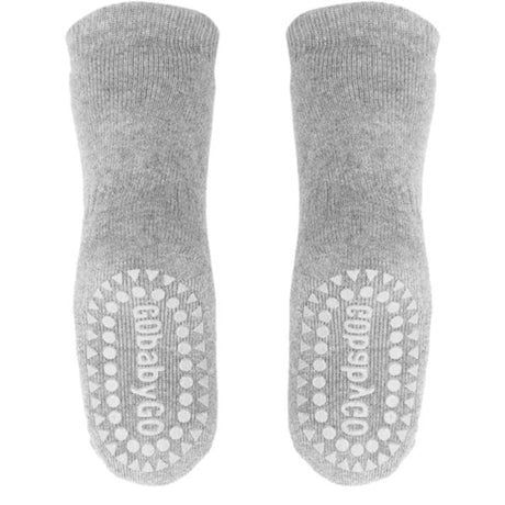 GObabyGO Non-slip Socks (grey melange)