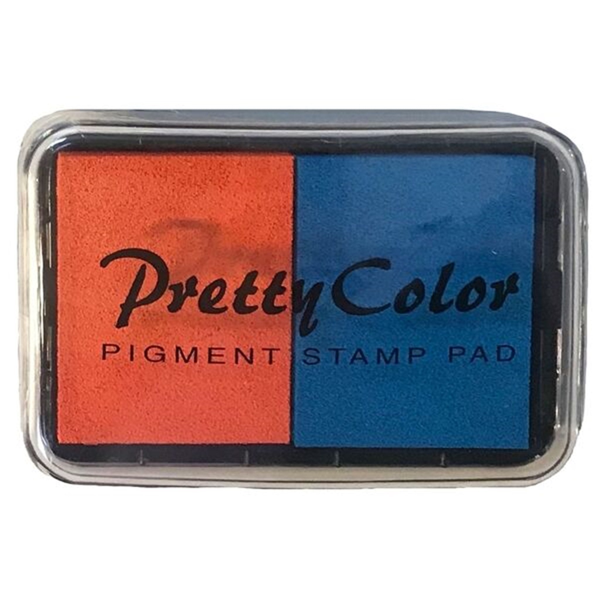 Goki Pigment Stamp Pad Orange/Blue