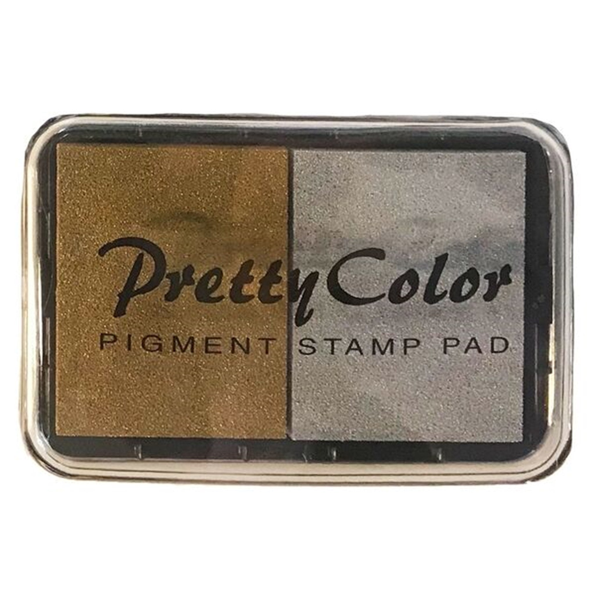 Goki Pigment Stamp Pad Gold/Silver