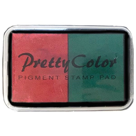 Goki Pigment Stamp Pad Red/Green