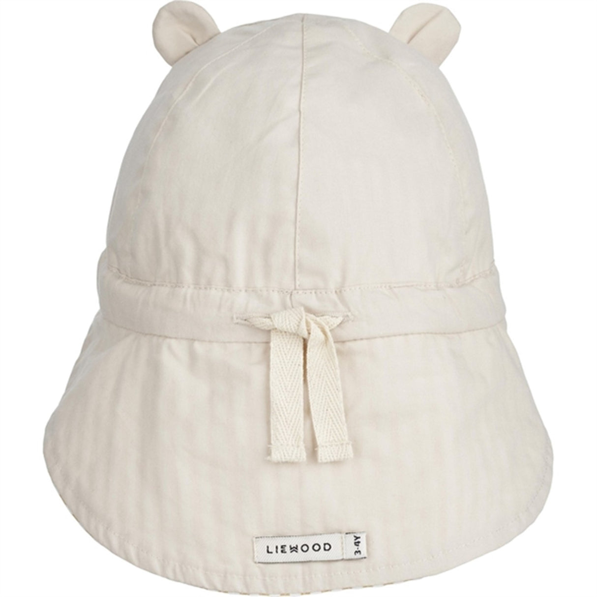 Liewood Gorm Sun Hat Stripe Yellow Mellow/Créme