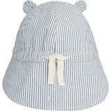 Liewood Gorm Sun Hat Stripe Blue Wave/Creme De La Creme