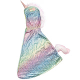 Great Pretenders Rainbow reversible Unicorn Dragon Cape