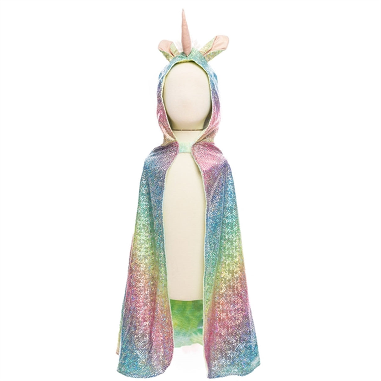 Great Pretenders Rainbow reversible Unicorn Dragon Cape