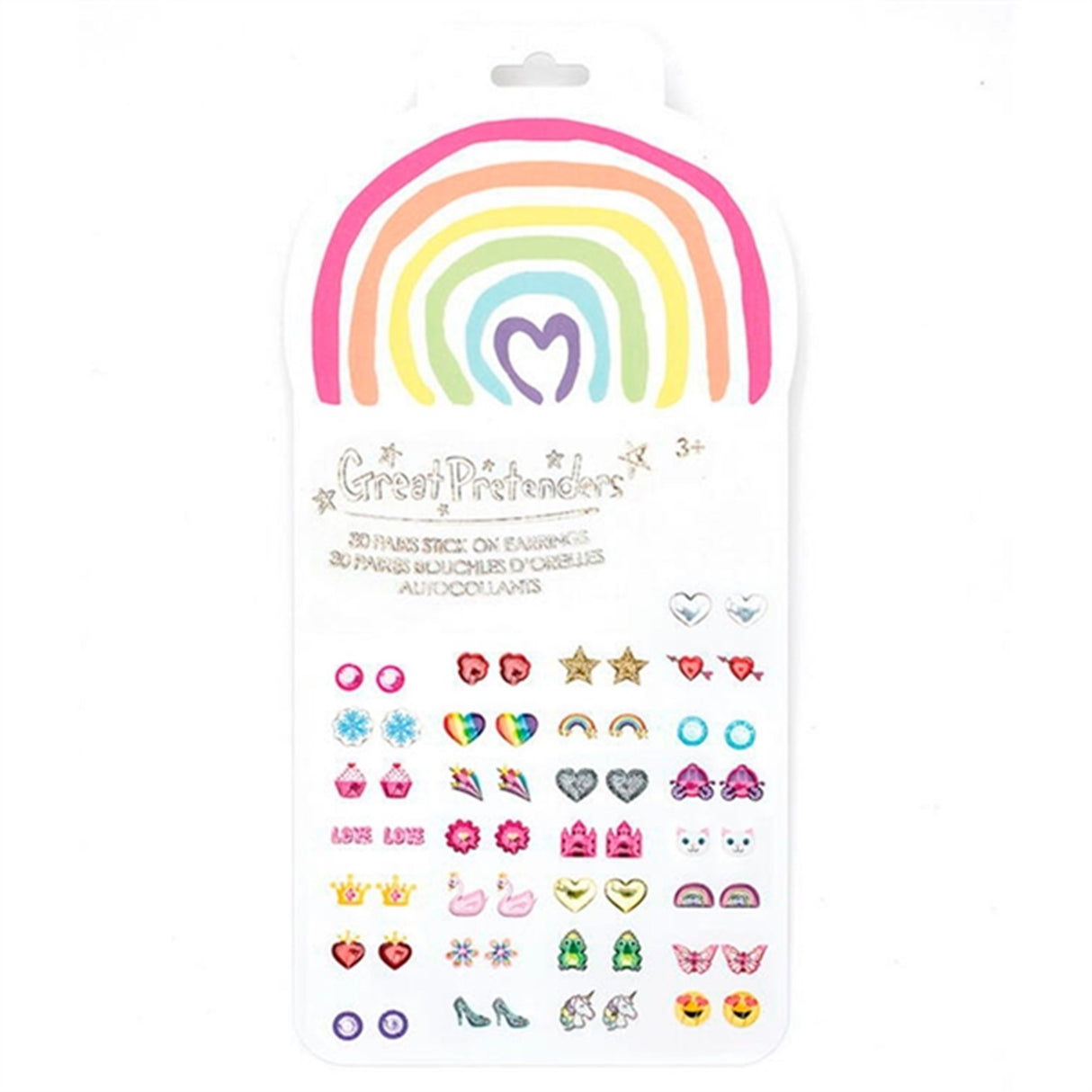 Great Pretenders Love Sticker Earrings