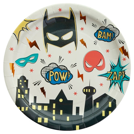 Great Pretenders Superhero Plates