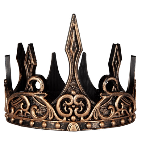 Great Pretenders Medieval Crown Gold/Black