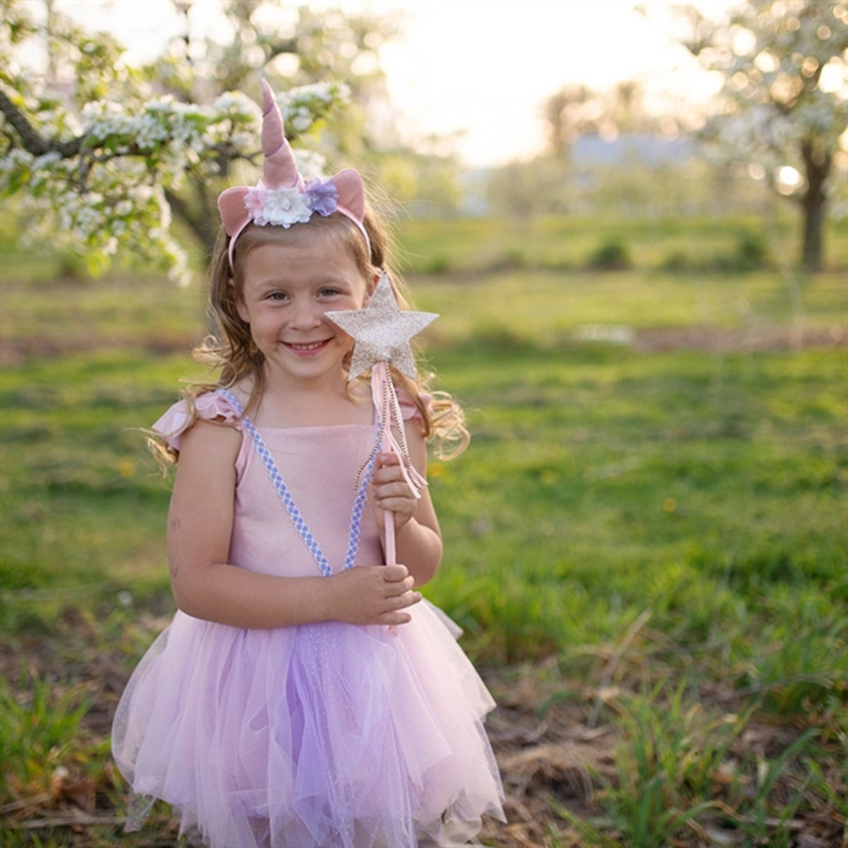 Great Pretenders Shimmer Unicorn Dress & Headband