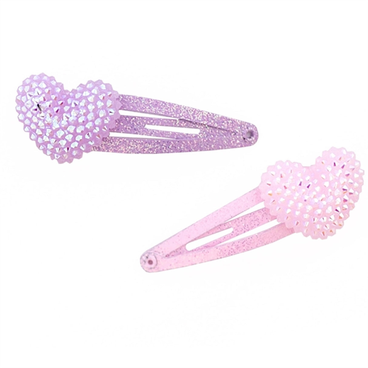 Great Pretenders Boutique Sparkle Heart Bobble Hairclips