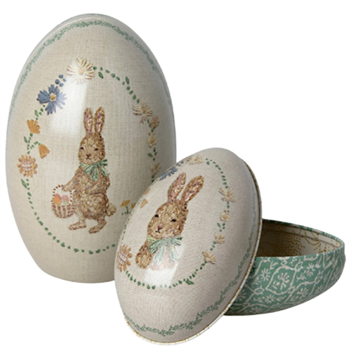 Maileg Easter Egg - Metal Green