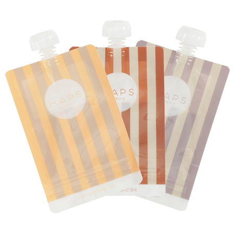 Haps Nordic Smoothie Bags 3-pack Marine Stripe Warm