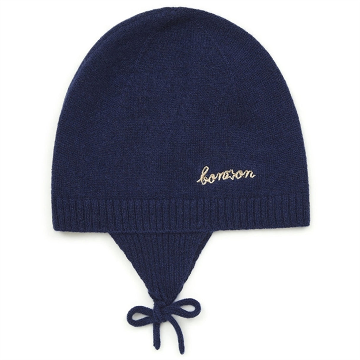 BONTON Navy Cahsmere Bonnet