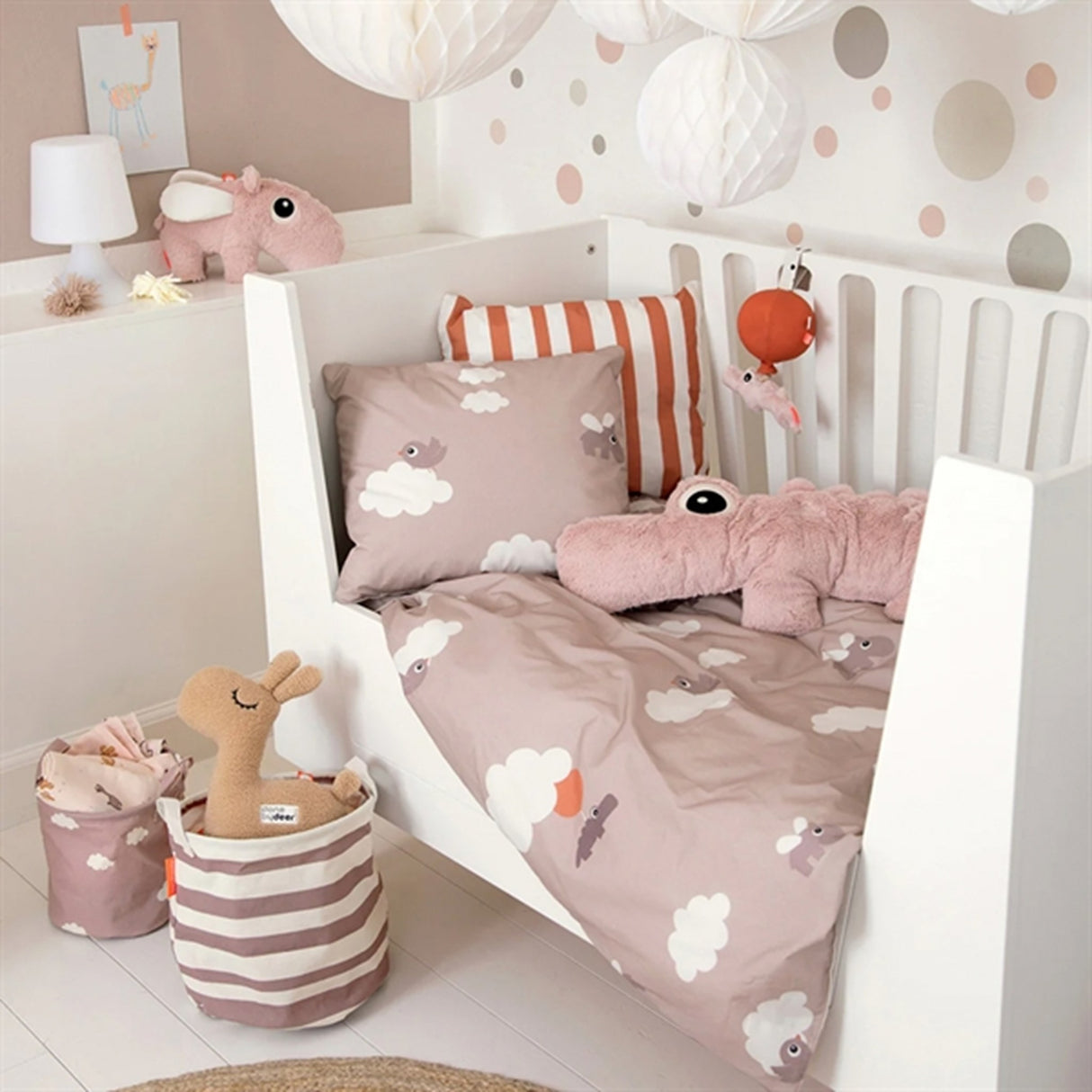 Done by Deer Bedlinen Happy Clouds Powder 3