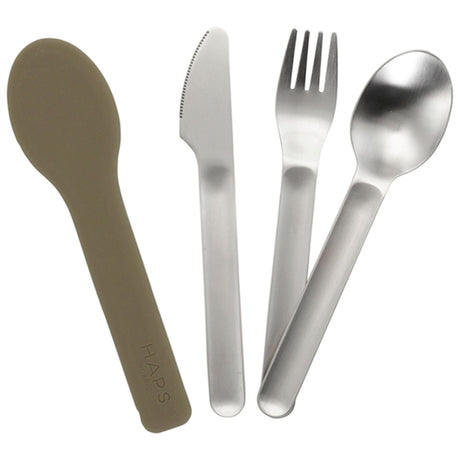 Haps Nordic Kids Cutlery Set Olive