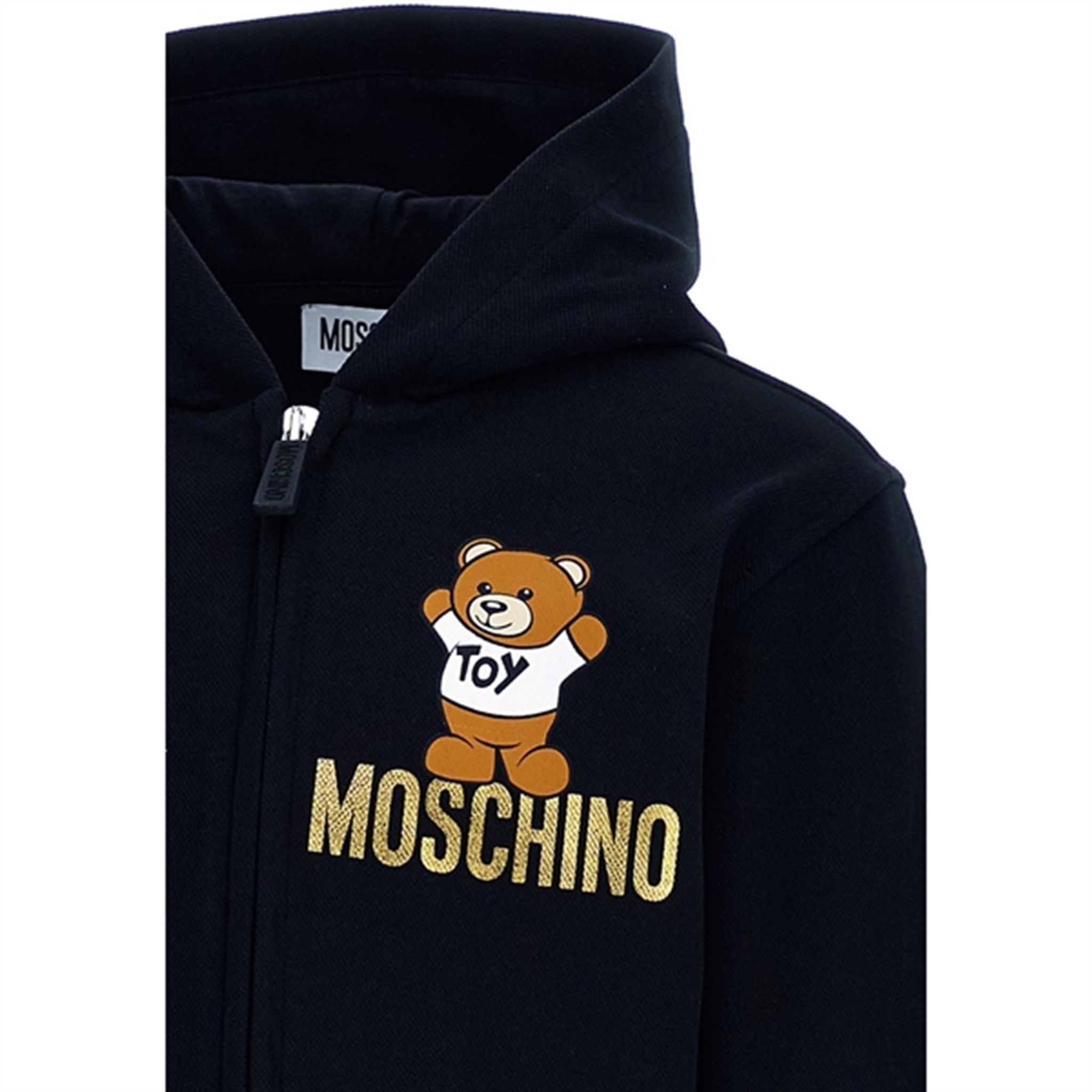 Moschino Black Sweatshirt w. Hood 2