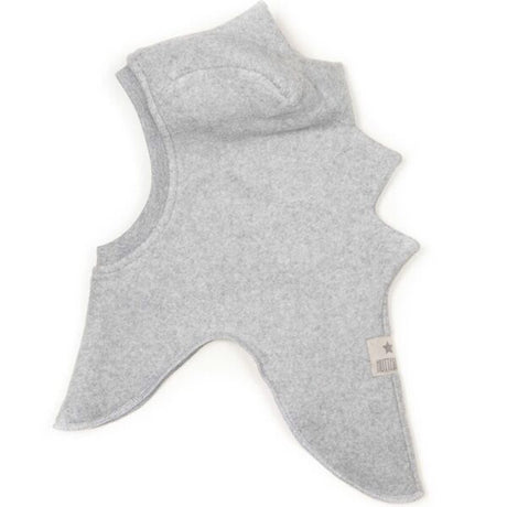 Huttelihut Dino Balaclava Cotton Fleece Light Grey