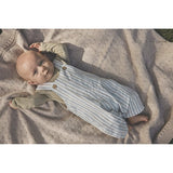 Huttelihut Woven Stripe Silver Sage Onesie w. Lining 4