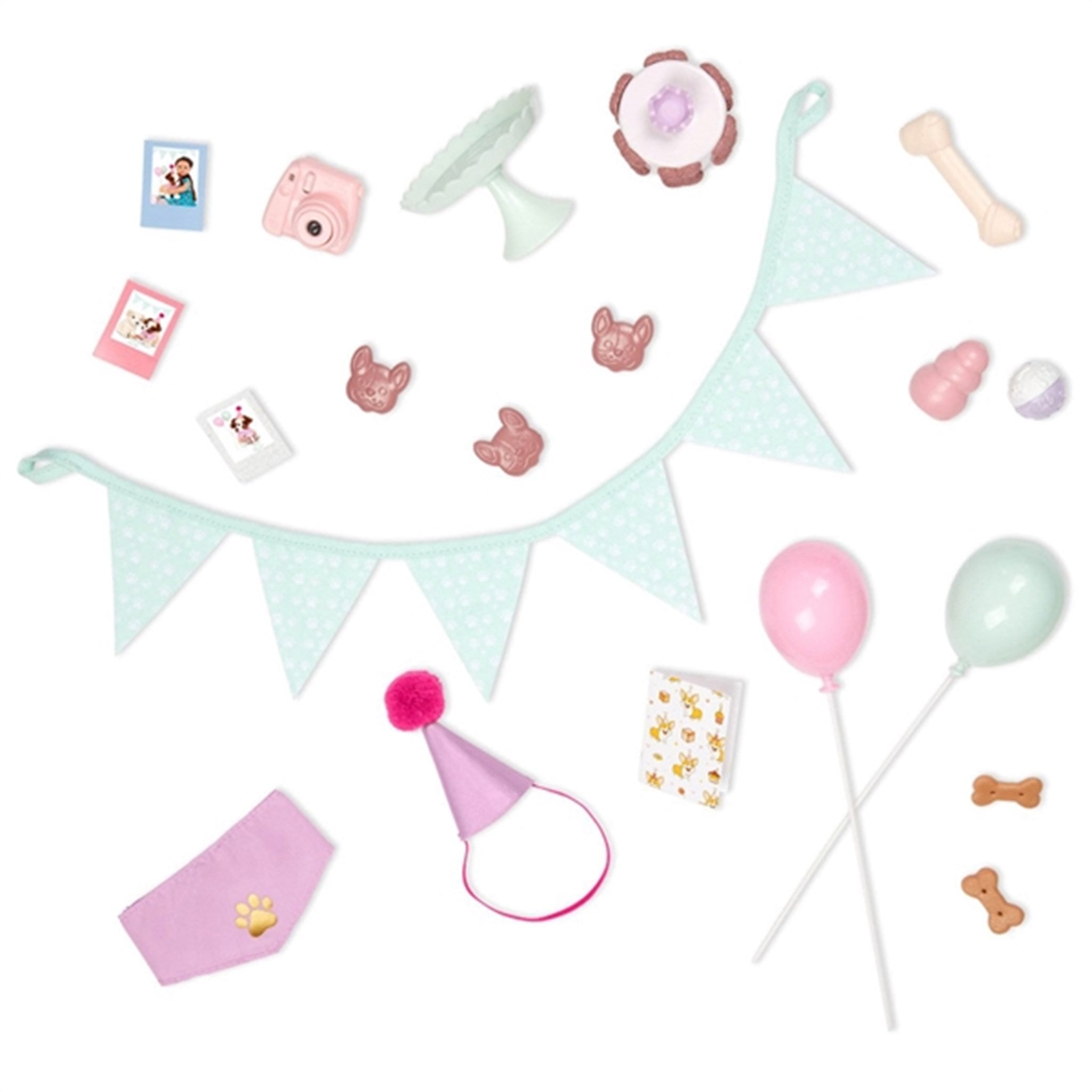 Our Generation Doll Accessories - Puppy Birthday