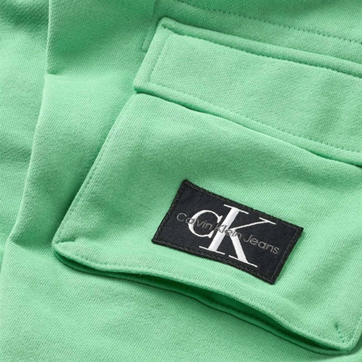 Calvin Klein Badge Cargo Sweatpants Neptunes Wave 2